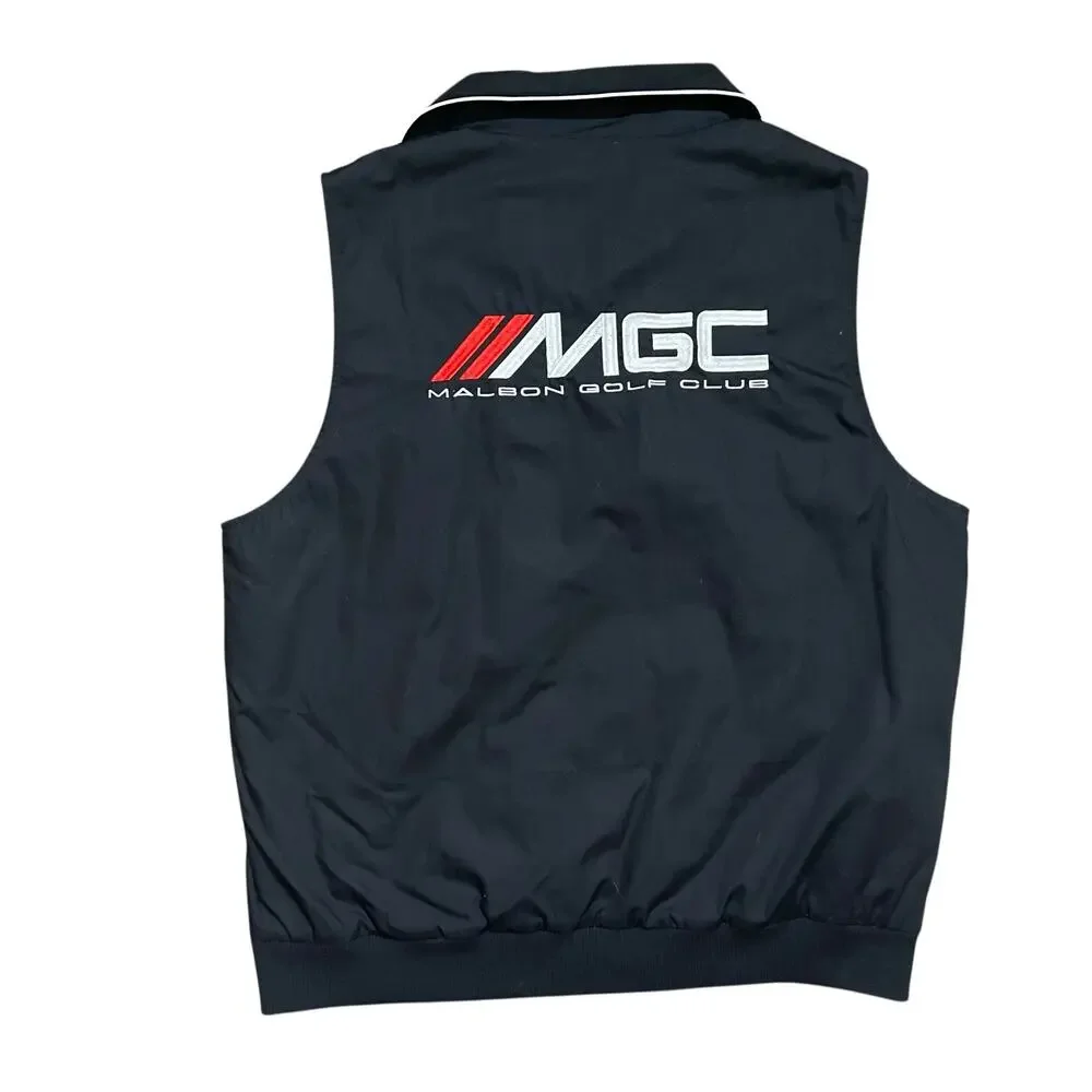 Malbon Golf x Formula 1 Las Vegas Grand Prix Vest Black XL F1 jacket